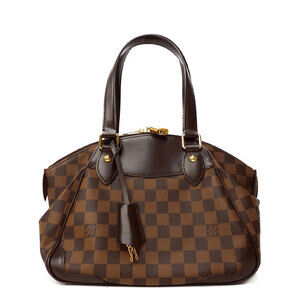 Louis Vuitton Damier Ebene Brown Verona Semi Shoulder Bag